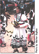 San Juan Pueblo buffalo dancer.