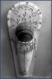 Beaded cradleboard. Courtesy Denver Public Library, Western History Collection, H. S. Poley, P-392.