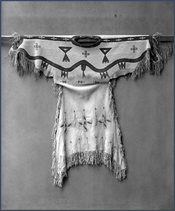 Beaded buckskin. Courtesy Denver Public Library, Western History Collection, H. S. Poley, P-563.