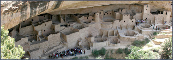 Cliff Palace, Mesa Verde National Park. Photo by Joyce Heuman Kramer; copyright Crow Canyon Archaeological Center.