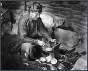 Silversmith. Courtesy Denver Public Library, Western History Collection, William M. Pennington, X-33039.