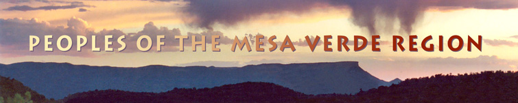 Peoples of the Mesa Verde Region banner