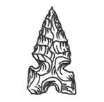 Navajo projectile point. Courtesy La Plata Archaeological Consultants.